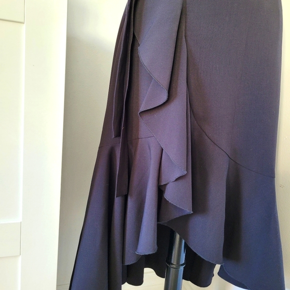 Fit and flare High waist Ruffles skirt HM 😍 SIZE 10 - Picture 4 of 13